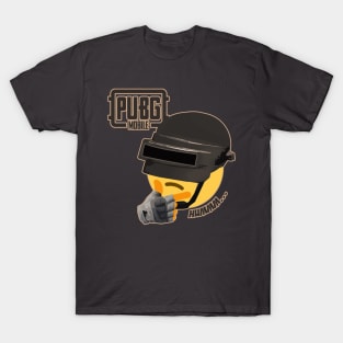 Thinking Face Emoji Pubg T-Shirt